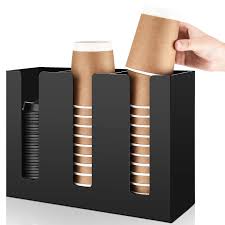 Cup Dispensers and Lid Organizers