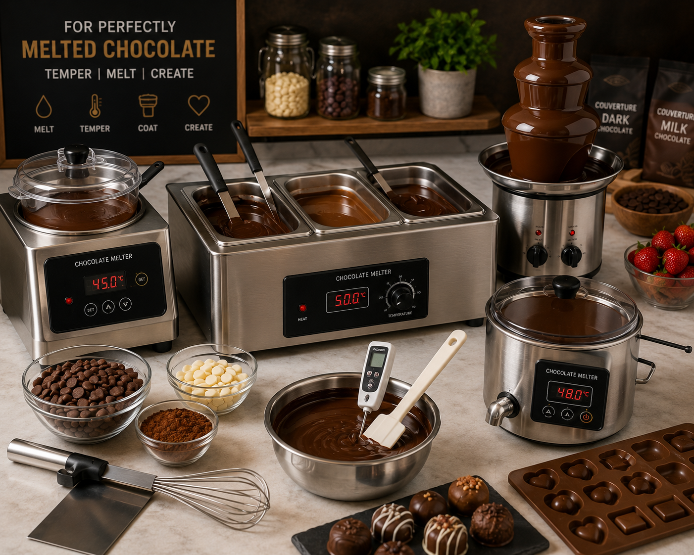 Chocolate Melters & Equipments