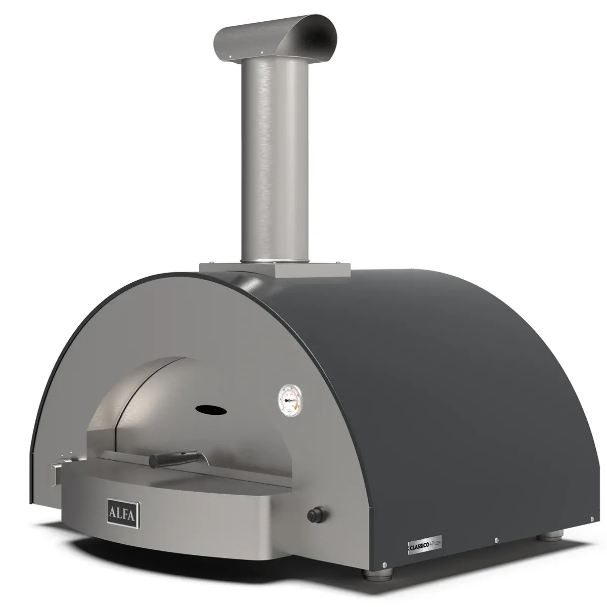 Alfa Forni Classico Hybrid Gas & Wood Fired Pizza Oven 4 Pizza 80 x 60 cm 4