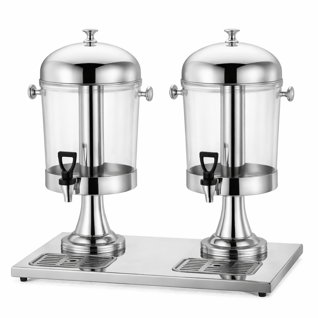 Juice Dispenser Double 8 Litre × 2
