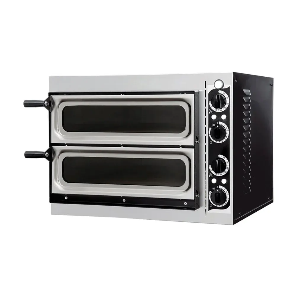 Abrazo APO-2/40 Electric Pizza Oven 2 Deck 16 x 14 x 2 Inch