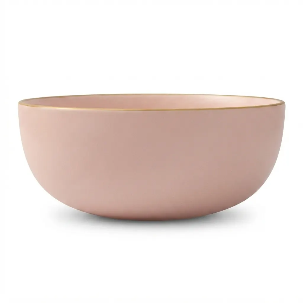 Meraami Aura Blush Ceramic Serving Bowl 26 cm