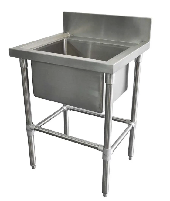 SS Sink 18 x 18 x 34 + 4 Inch SNK181834