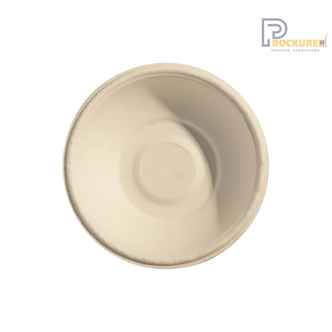 Brown Bagasse 180 ml Round Bowl | Biodegradable Bowl