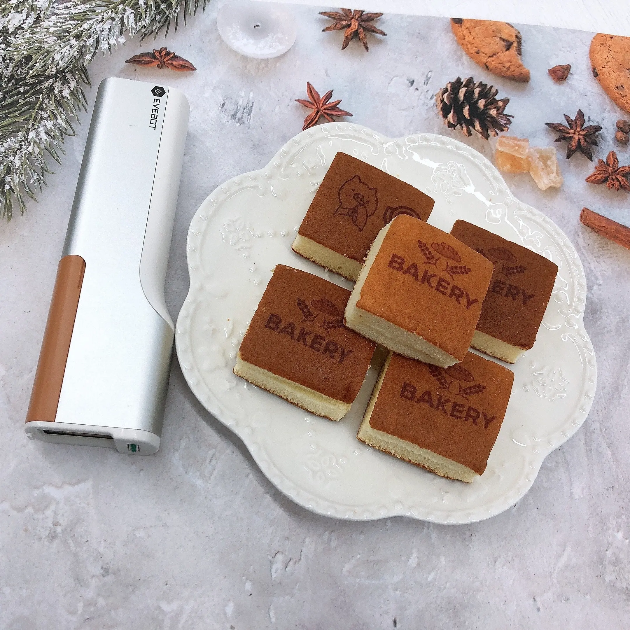 Evebot PrintPen - Portable Food Printer With Edible Ink (FDA Certified) 4