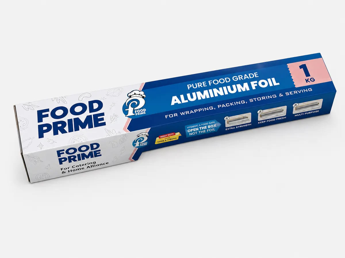 Food Prime Aluminium Foil Roll - 10 Pack 3