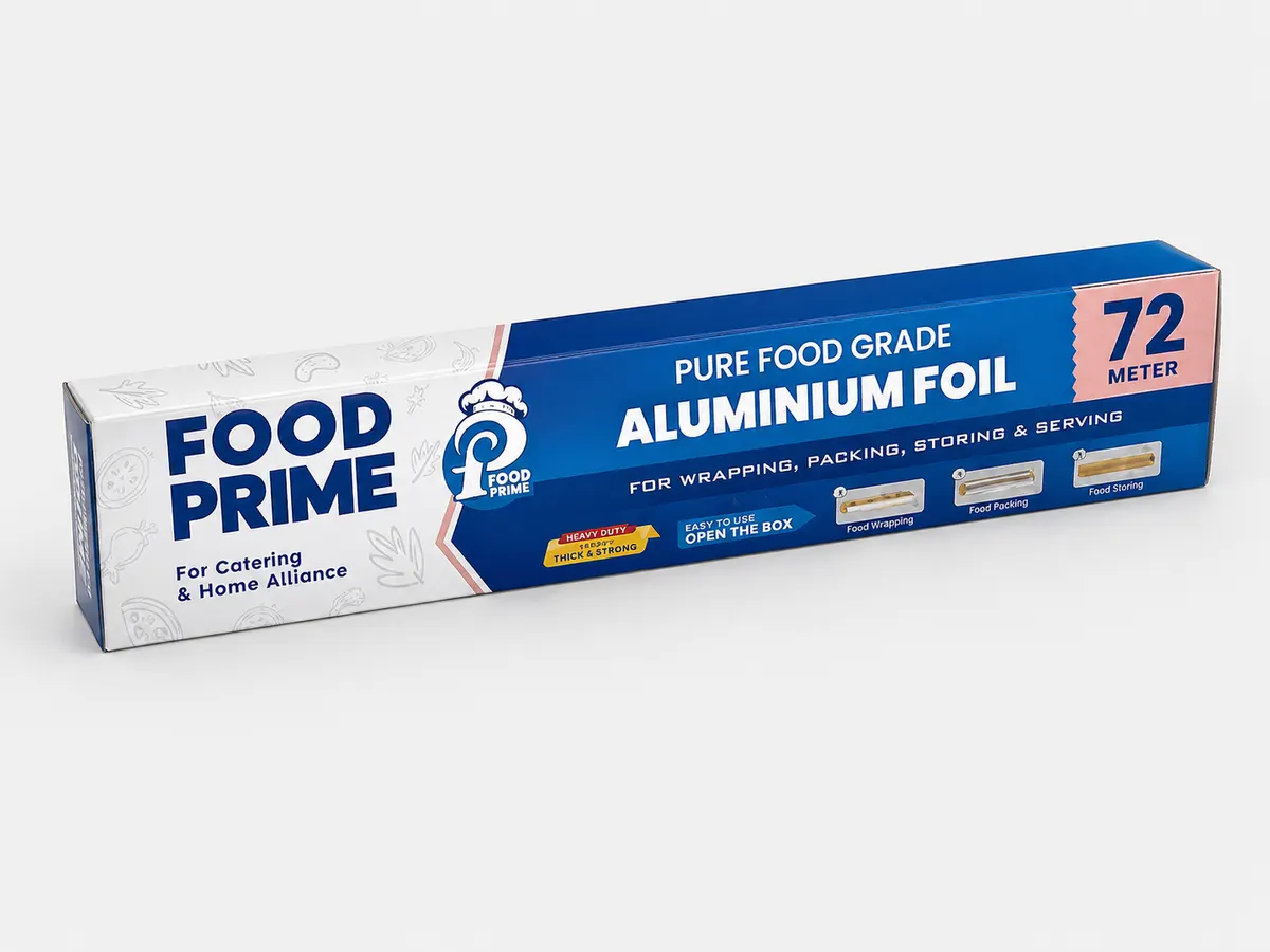 Food Prime Aluminium Foil Roll - 10 Pack 2