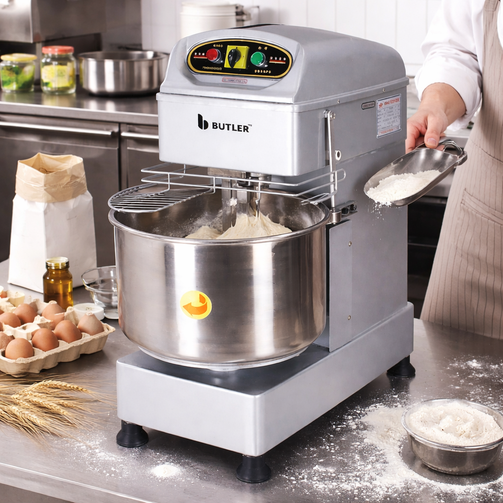 Butler SM-45T Spiral Mixer 45L Stainless Steel Commercial Dough Mixer