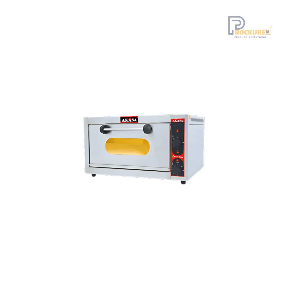 AKASA Powerful Electric Pizza Oven, 2800W for Perfectly Cooked Pizzas (PO45STN)