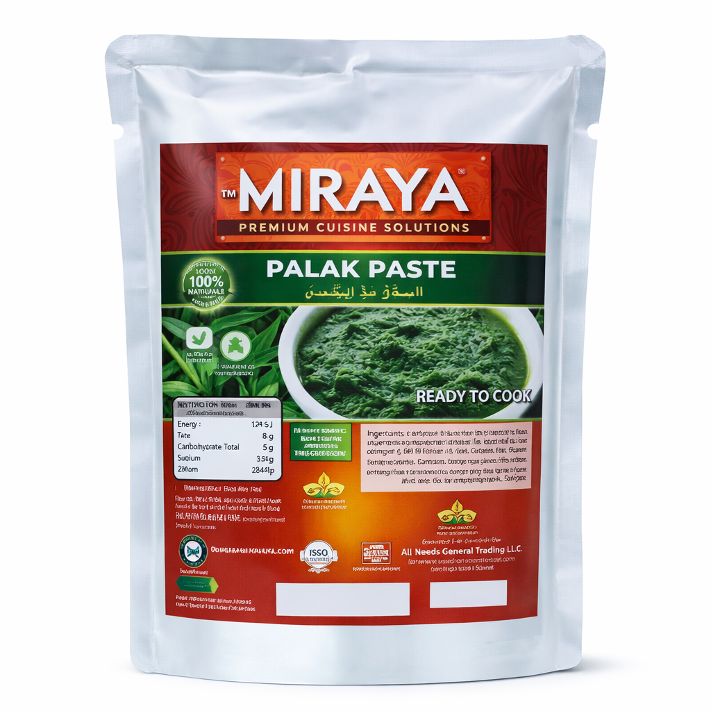 Miraya Palak Paste 1 kg