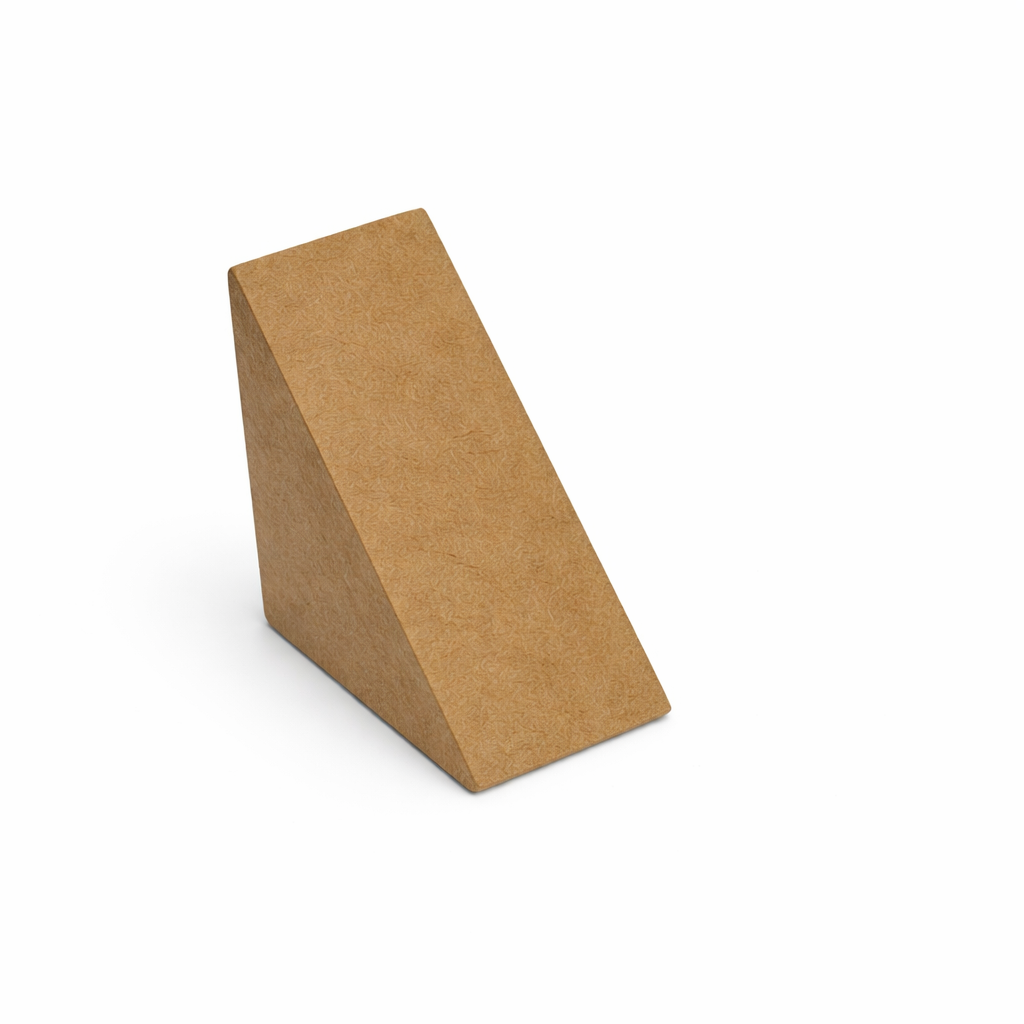 Big Sandwich Box Brown Virgin Kraft Paper