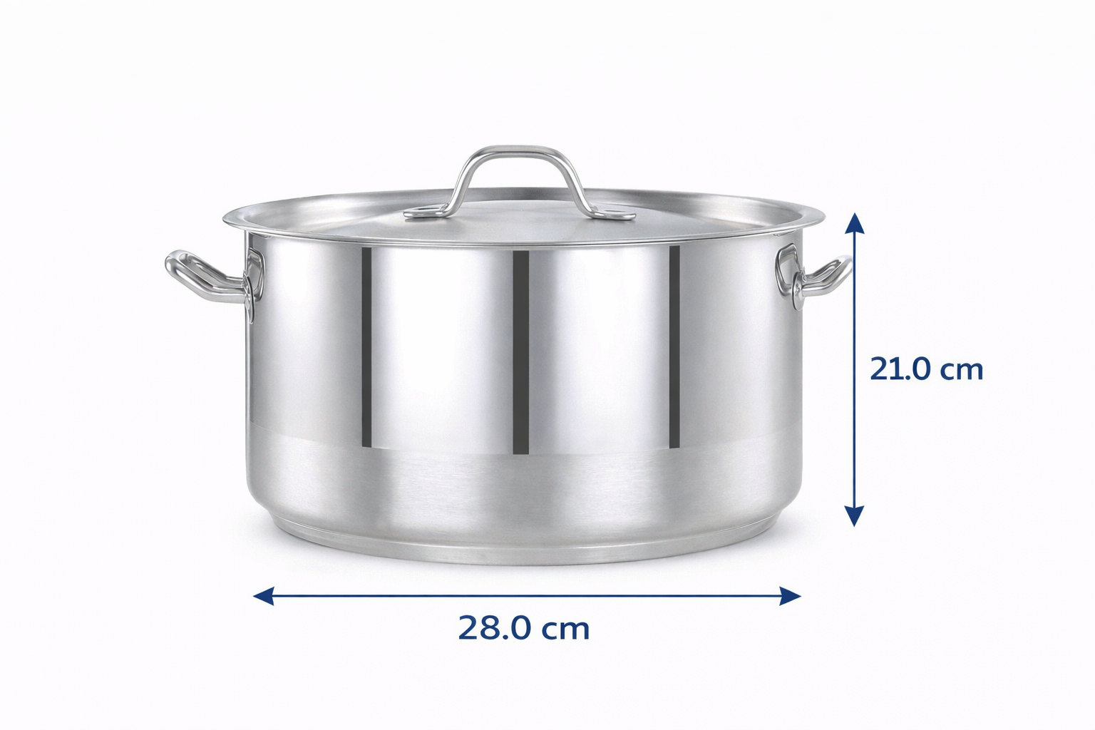 Stainless Steel Cookpot 13 Litre - Cookopot 3/4 size 28x21 cm7229H/28