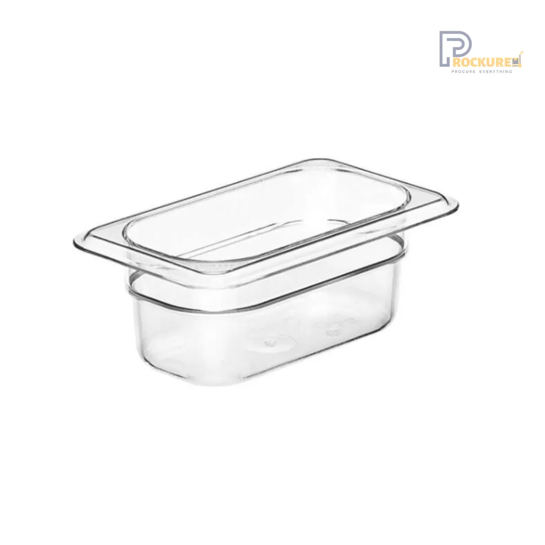 Polycarbonate GN Pan 1/9 – 65mm Deep | 0.5L