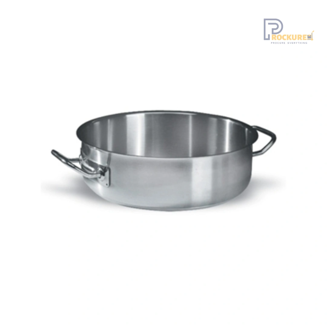AVON Tri-ply Non-stick Shallow Casserole – 32cm, 6.5L Capacity