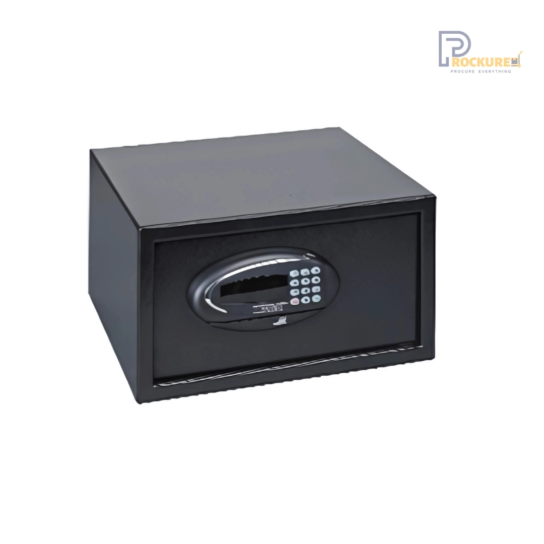 JVD Guardian Plus Safe - 15" Laptop, Code or Card Access, 200 Audit, TN19 Keylock, Black