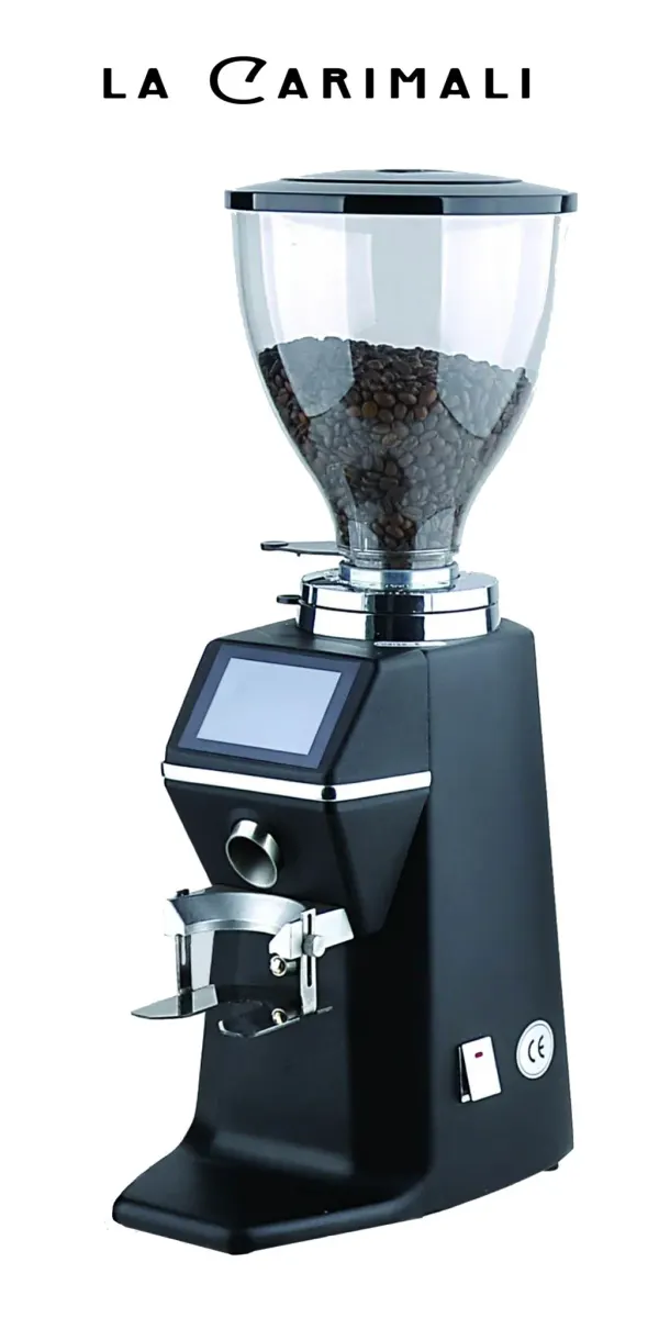 La Carimali X010-OD Grind On Demand Coffee Grinder – Compact Countertop Espresso Grinder