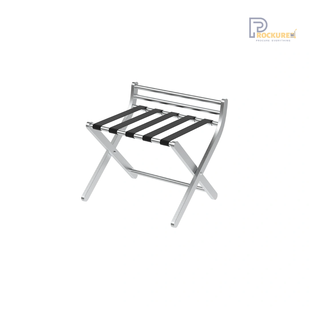 Dolphy Stainless Steel Luggage Rack for Guest Rooms