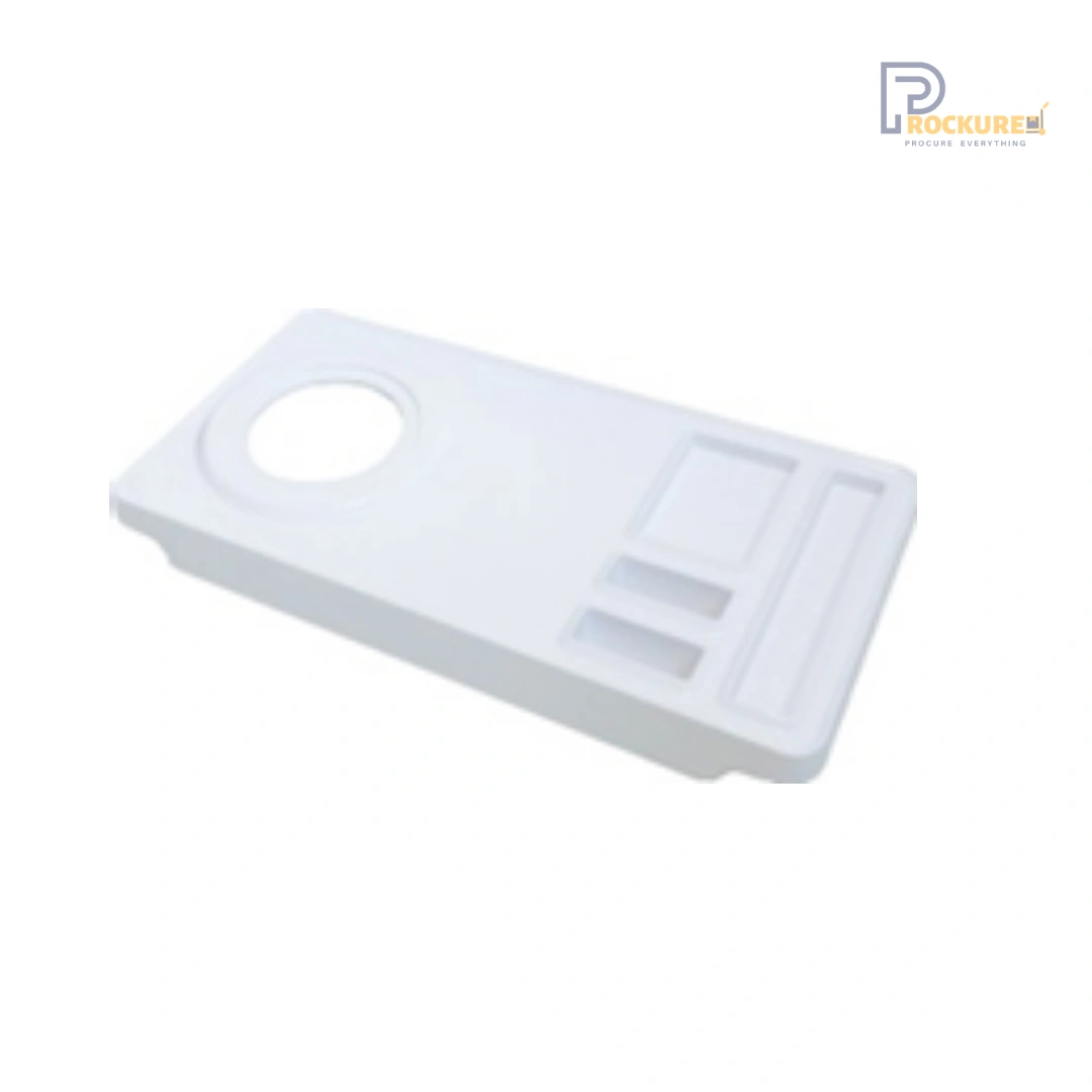 JVD Maestro Main Tray - White Melamine with Anti-Theft Bracket