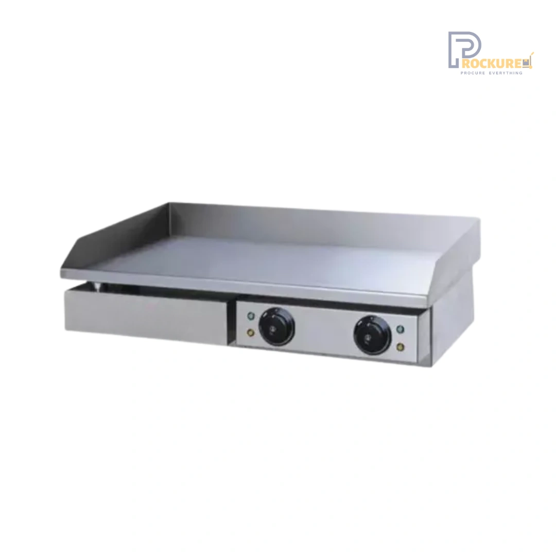 Prockured Basics Electric Griddle 818B – 3kW, 550x450x235mm
