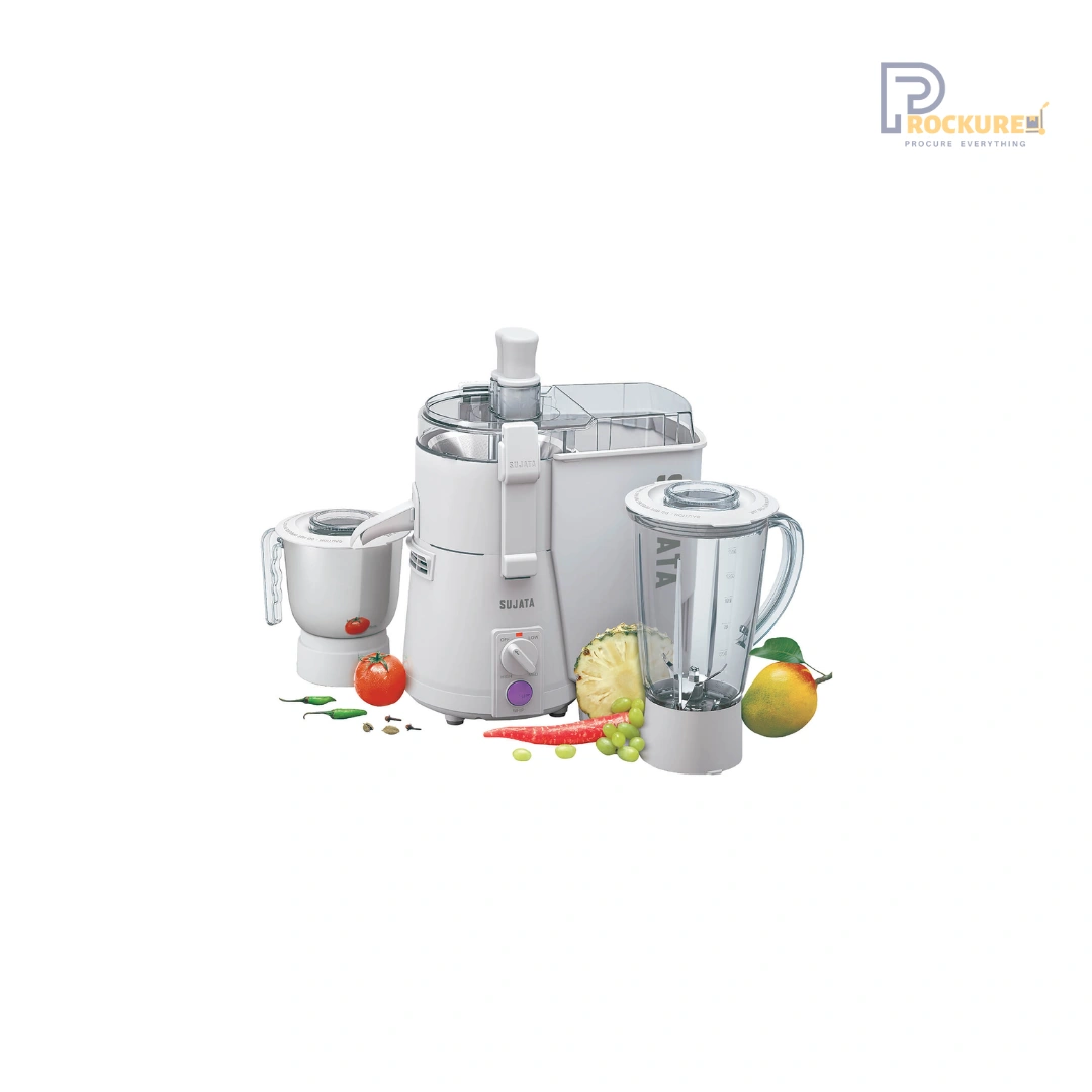 Sujata Powermatic Plus Juicer Mixer Grinder – 900W, 22000 RPM, 90 Min Continuous Run