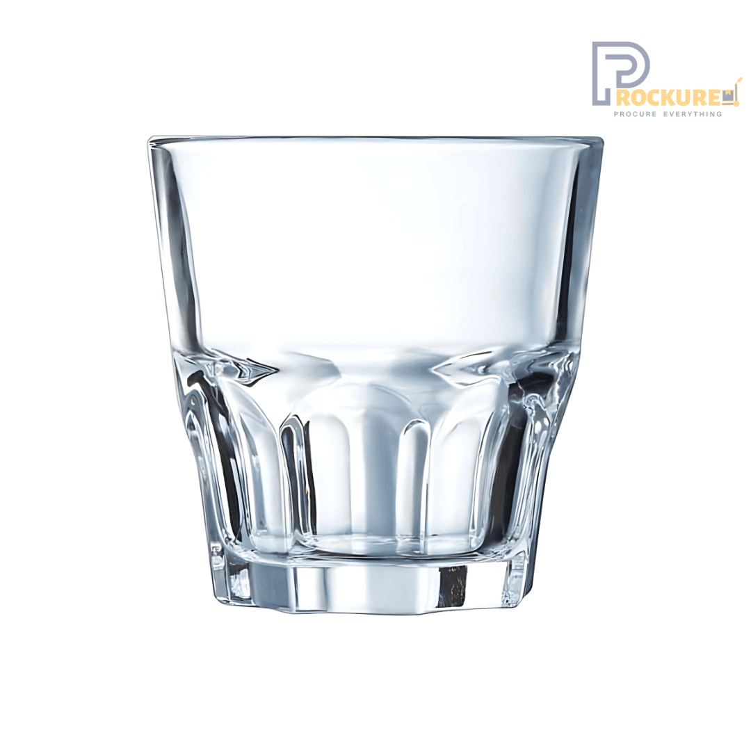 Arcoroc Granity O/F Tumbler D0784 (20 cl Tempered Glass) - Carton of 48 Pc