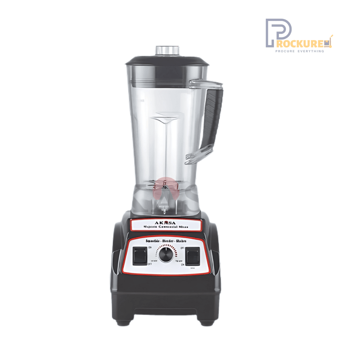 Akasa MB 20 Commercial Blender – 1500W High-Speed Mixer for Blending, Grinding & Mincing