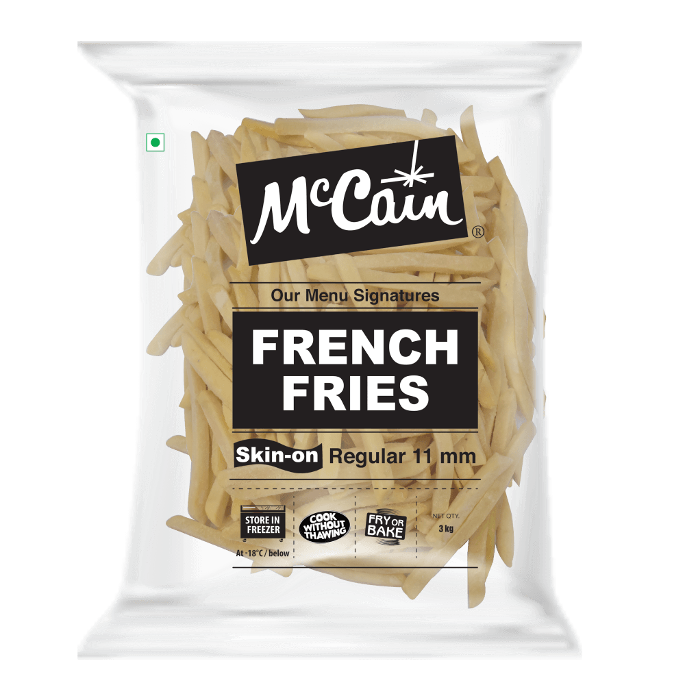 McCain French Fries Skin On 3 Kg 11 mm