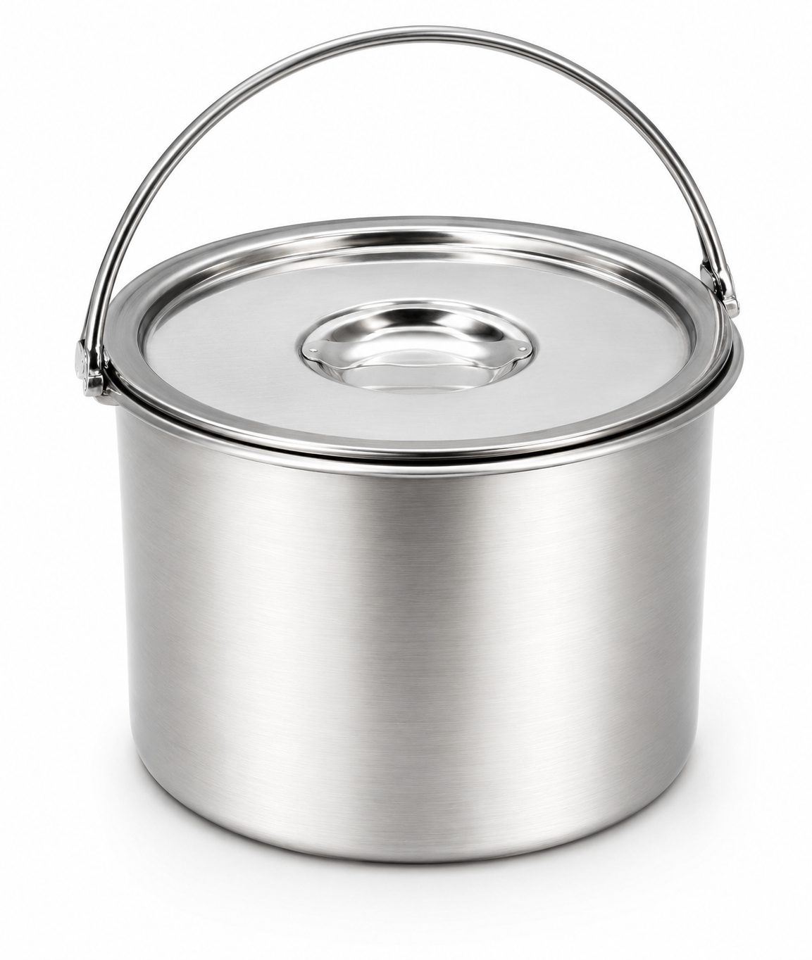 Avon Stainless Steel Food Canister 20L Round Container for Commercial Kitchens