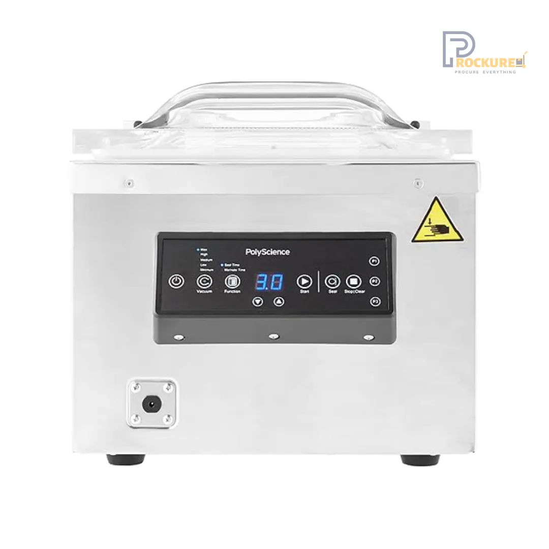 PolyScience 300 Series Commercial Vacuum Sealer – Heavy-Duty Stainless Steel Packing Machine