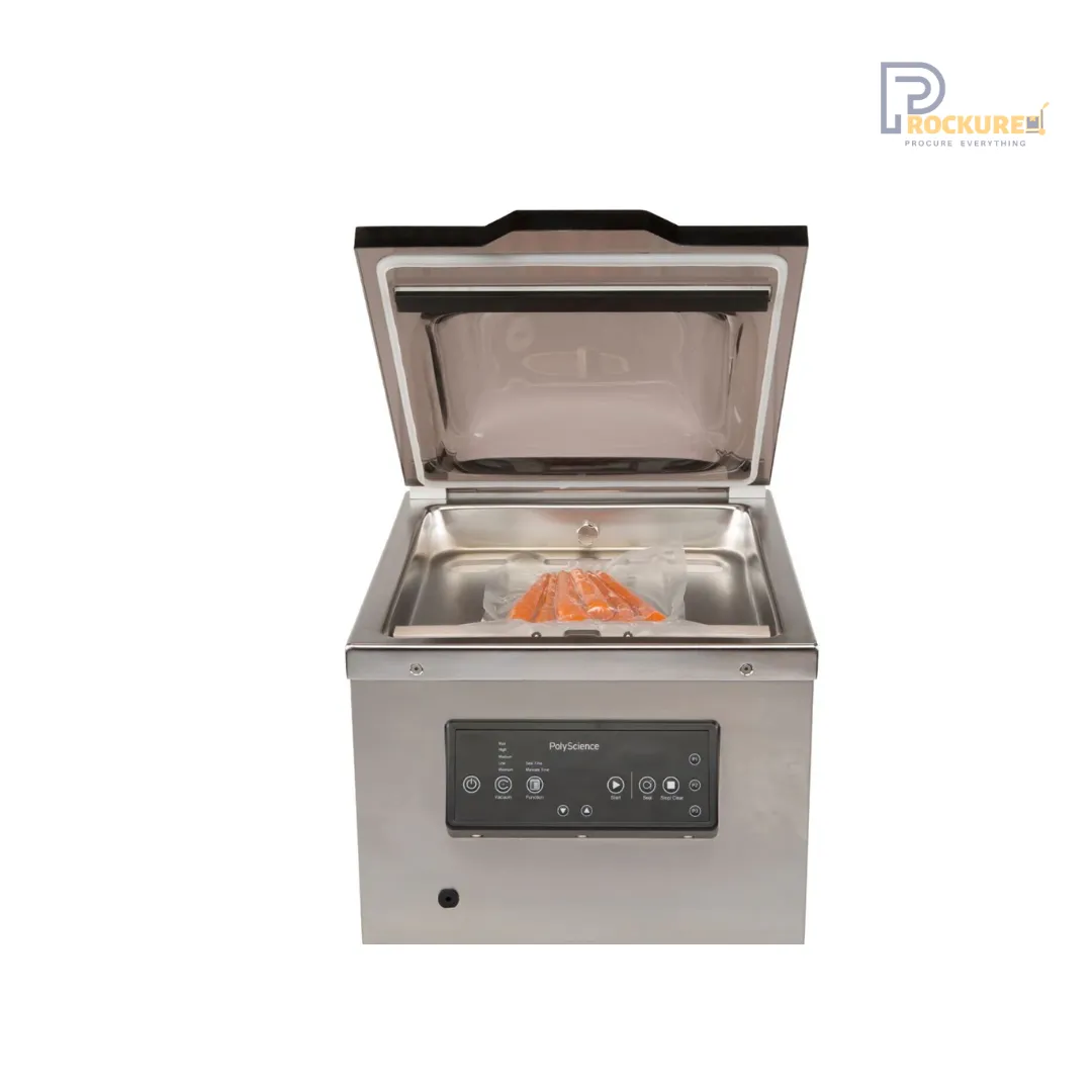 PolyScience 300 Series Commercial Vacuum Sealer – Heavy-Duty Stainless Steel Packing Machine 3