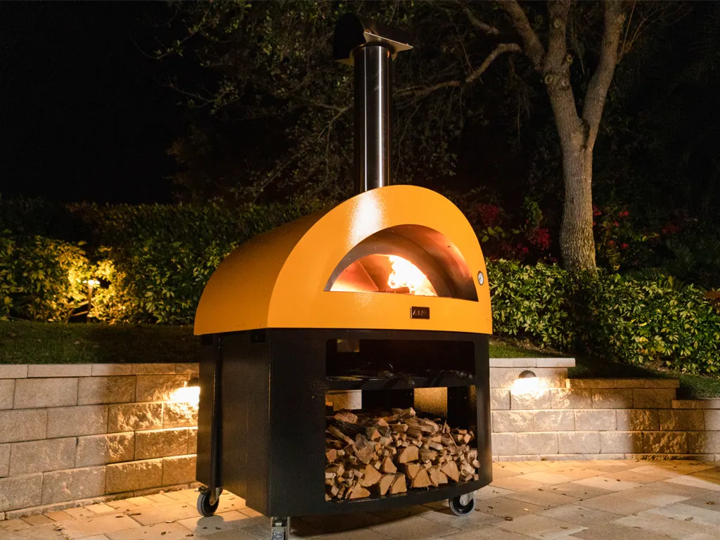 Alfa Forni Moderno Hybrid Gas & Wood Fired Pizza Oven 5 Pizza 85 x 70 cm 7