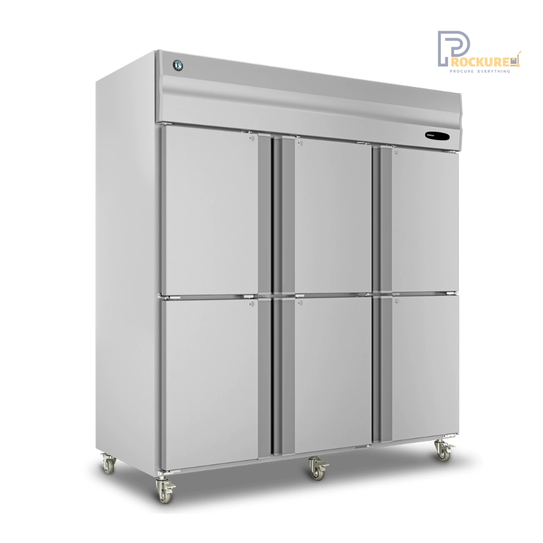 Hoshizaki HFW-187MS4 Upright Freezer – 1720L, -7°C to -25°C, 12 Shelves