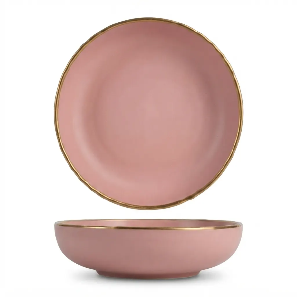 Meraami Aura Blush Ceramic Deep Coupe 19 cm