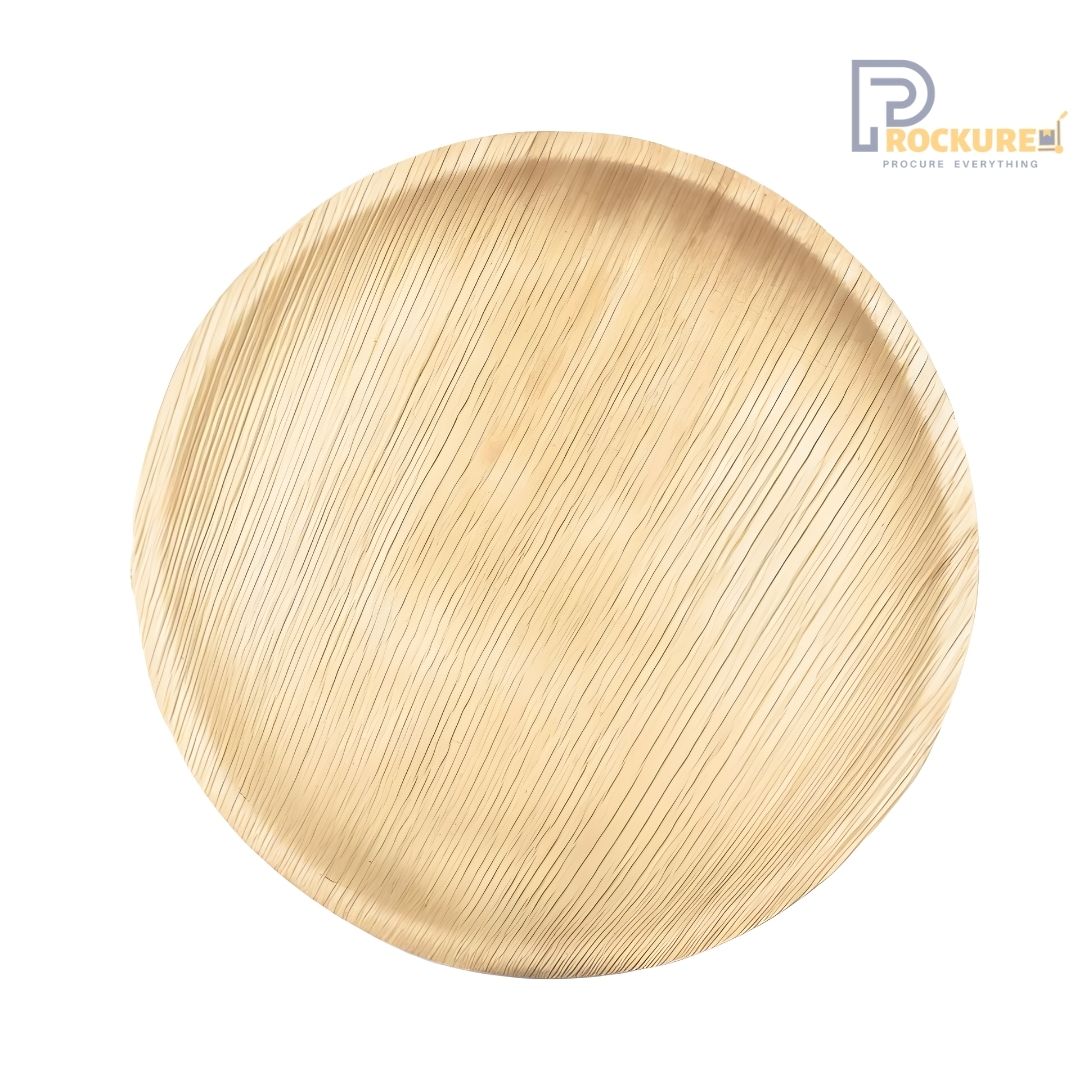 Areca Leaf 9 Inch Round Plate