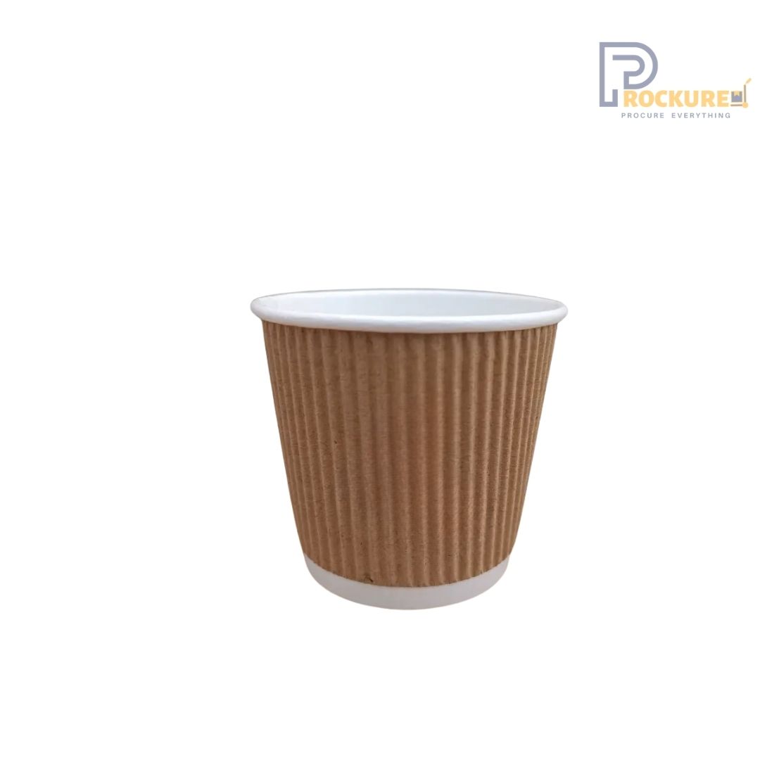 Ripple Brown Cup 130 ml (4 Oz)