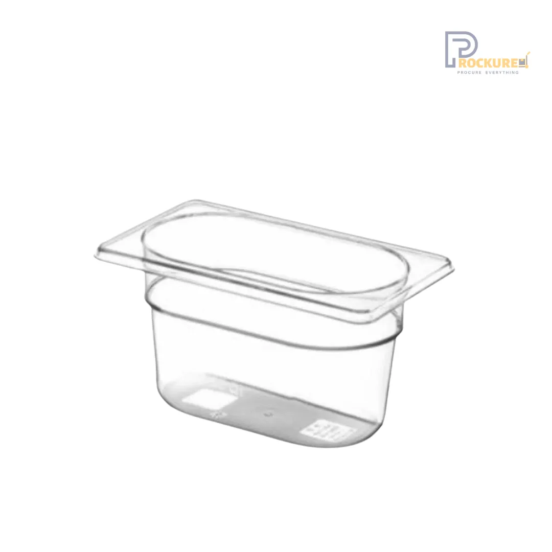 Polycarbonate GN Pan 1/9 – 150mm Deep | 0.9L