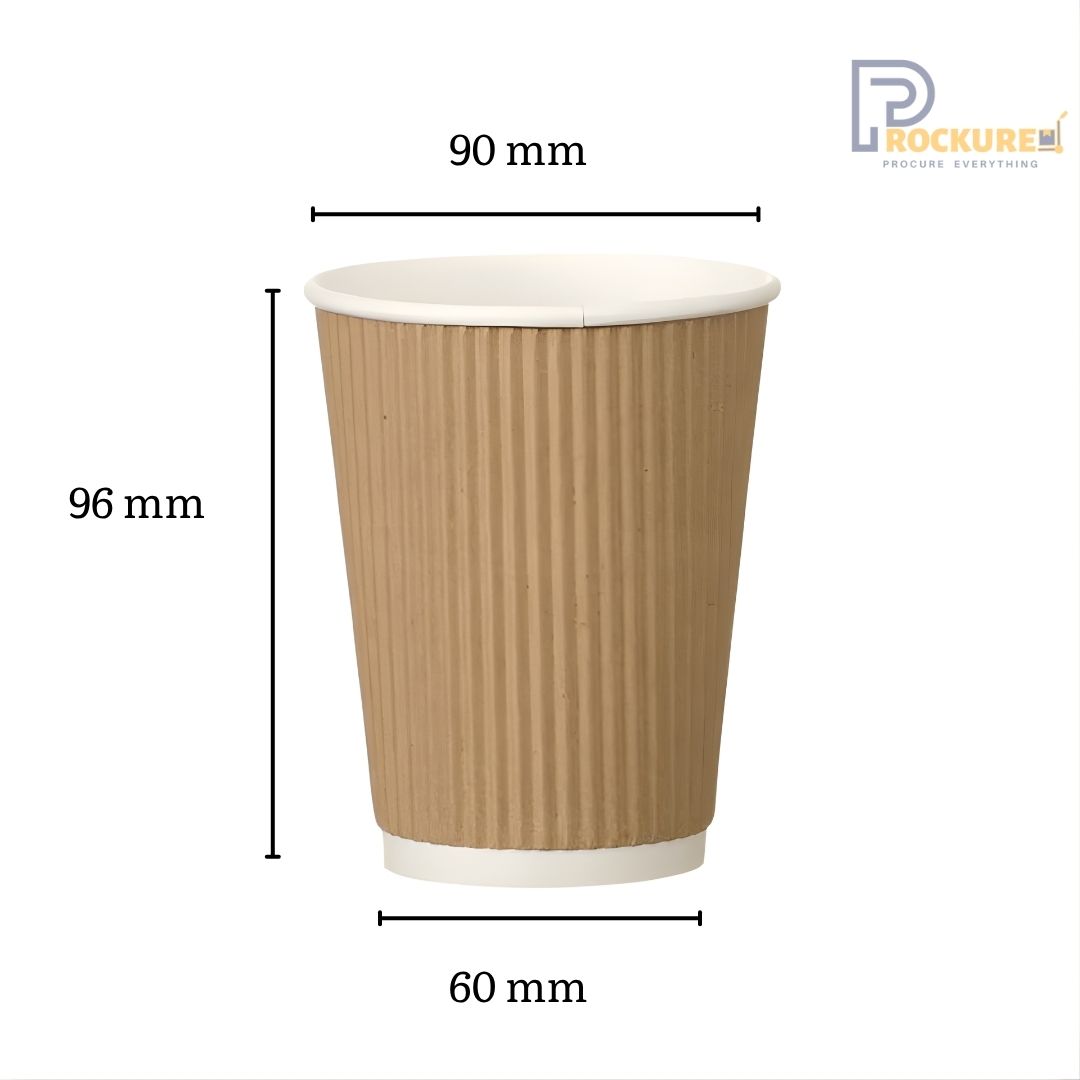 Ripple Brown Cup 300 ml (10 Oz)