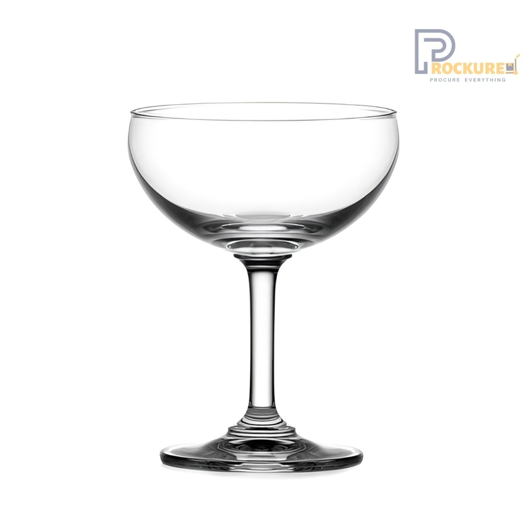 Ocean Stemware Classic Saucer Champagne Glass - 6 pc Carton