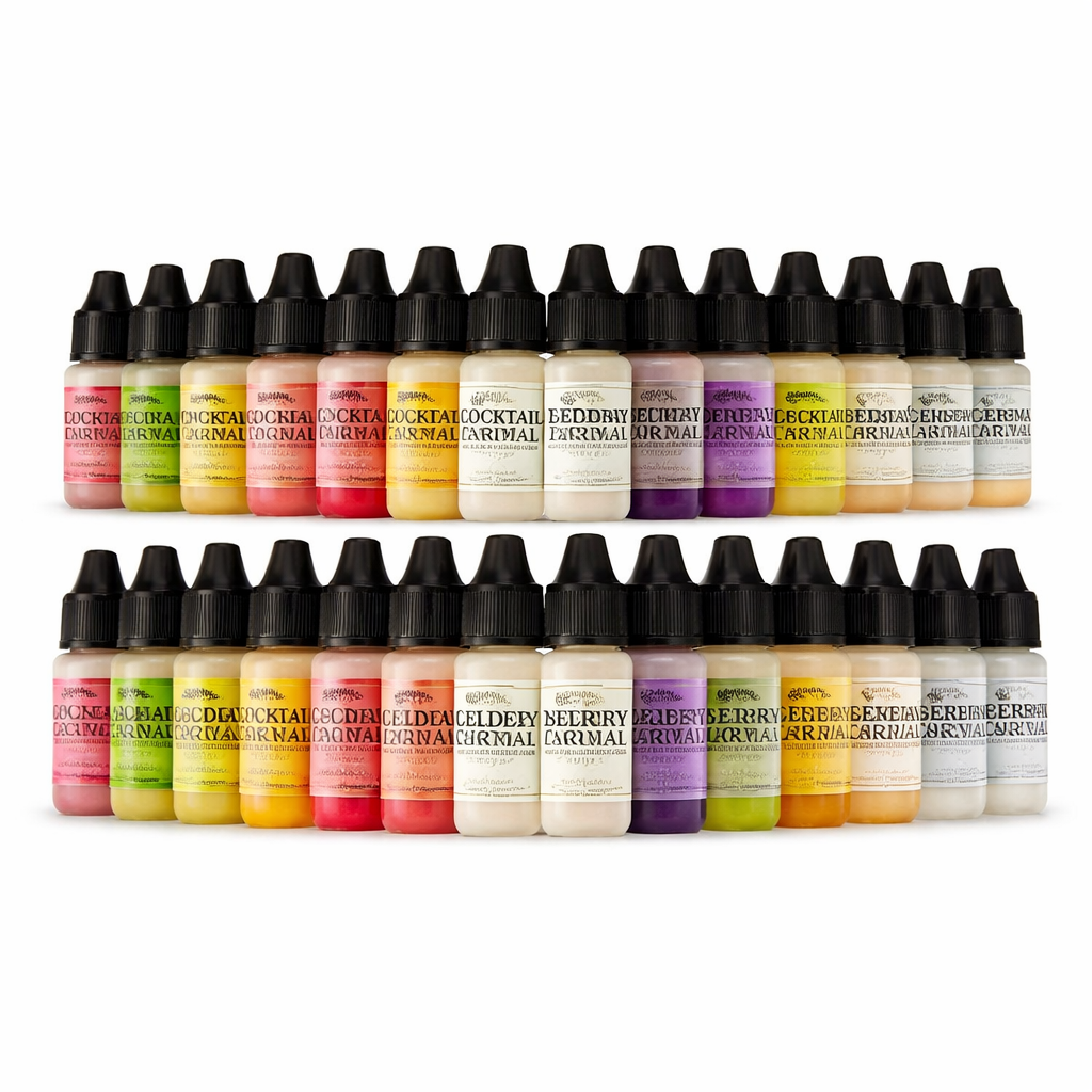 Flavour Blaster Cocktail Aromas for Smoke Bubble Machine 2 Each - 12 Flavours CA001-2