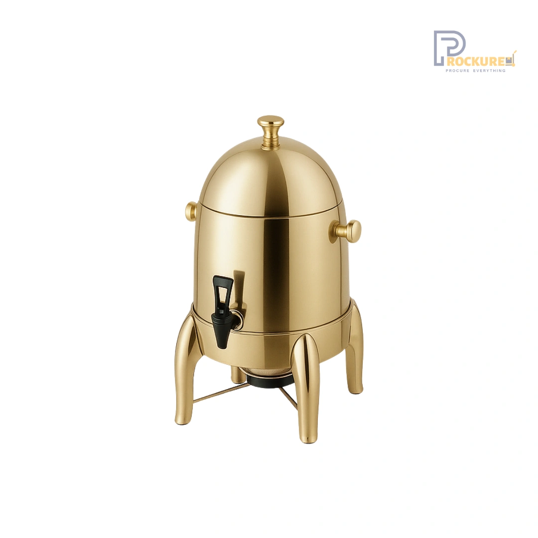 12 Ltr Coffee Urn with Gold NL Legs – CUNL12G