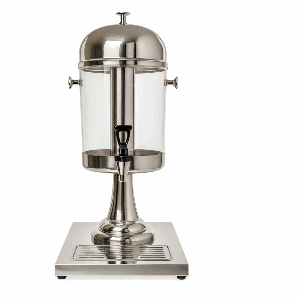 Juice Dispenser Single 8 Litre - Stainless Steel