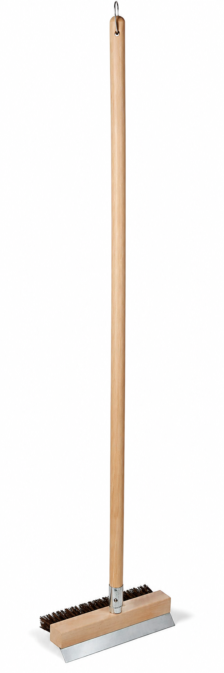 Oven Cleaning Brush 48 Inch Wooden Handle with Heavy Duty Bristles