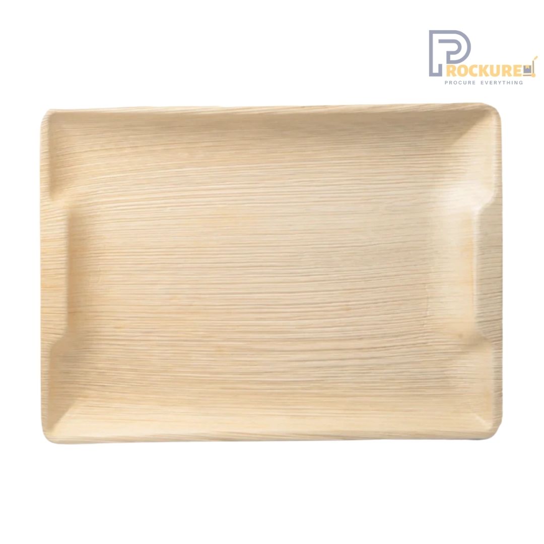 Areca Leaf 15 x 10 Inch Rectangle Tray