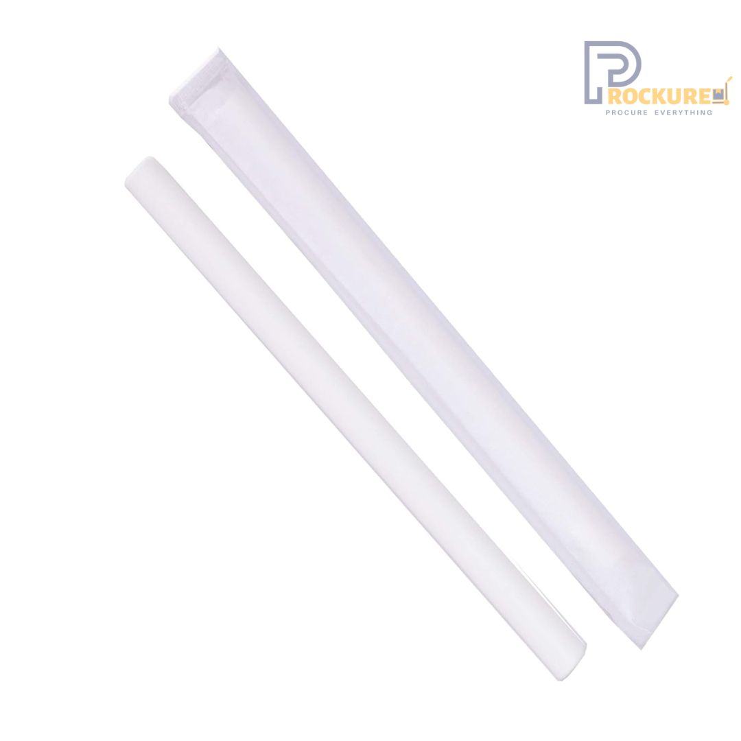 10mm Wrapped Paper Straws | 330 GSM