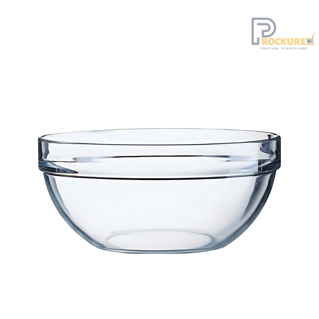 Arcoroc Stackable Bowl N2615 - 4300 ml Tempered Mixing Bowl (6 pc Carton)