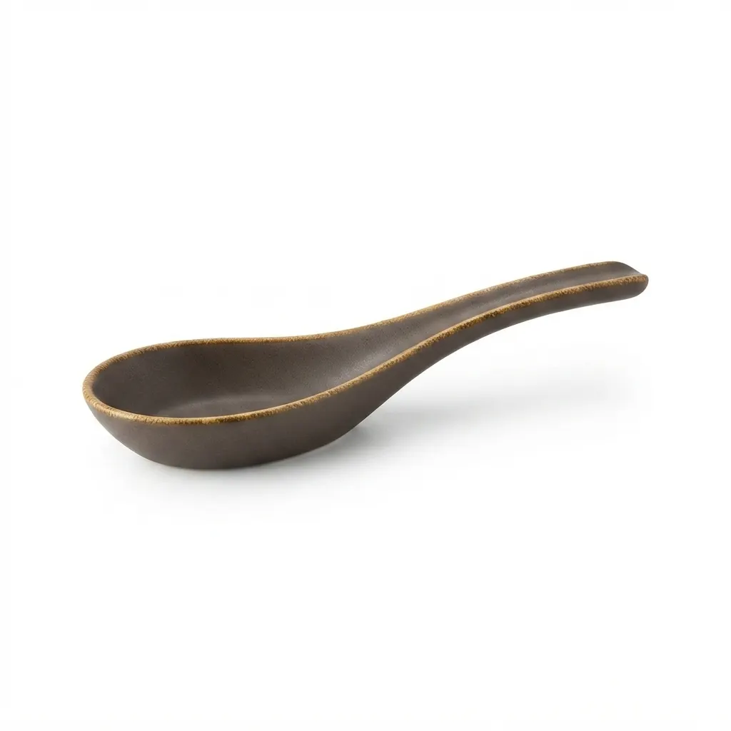 Meraami Storm Ceramic Soup Spoon 15 cm