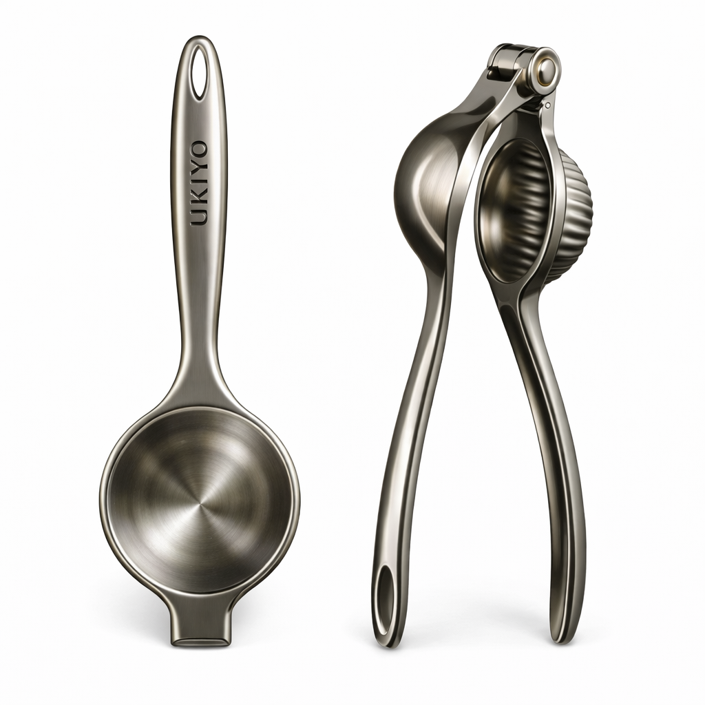 Stainless Steel Lime Squeezer, Heavy Duty Polished Mirror Finish - LMSZER-S.S