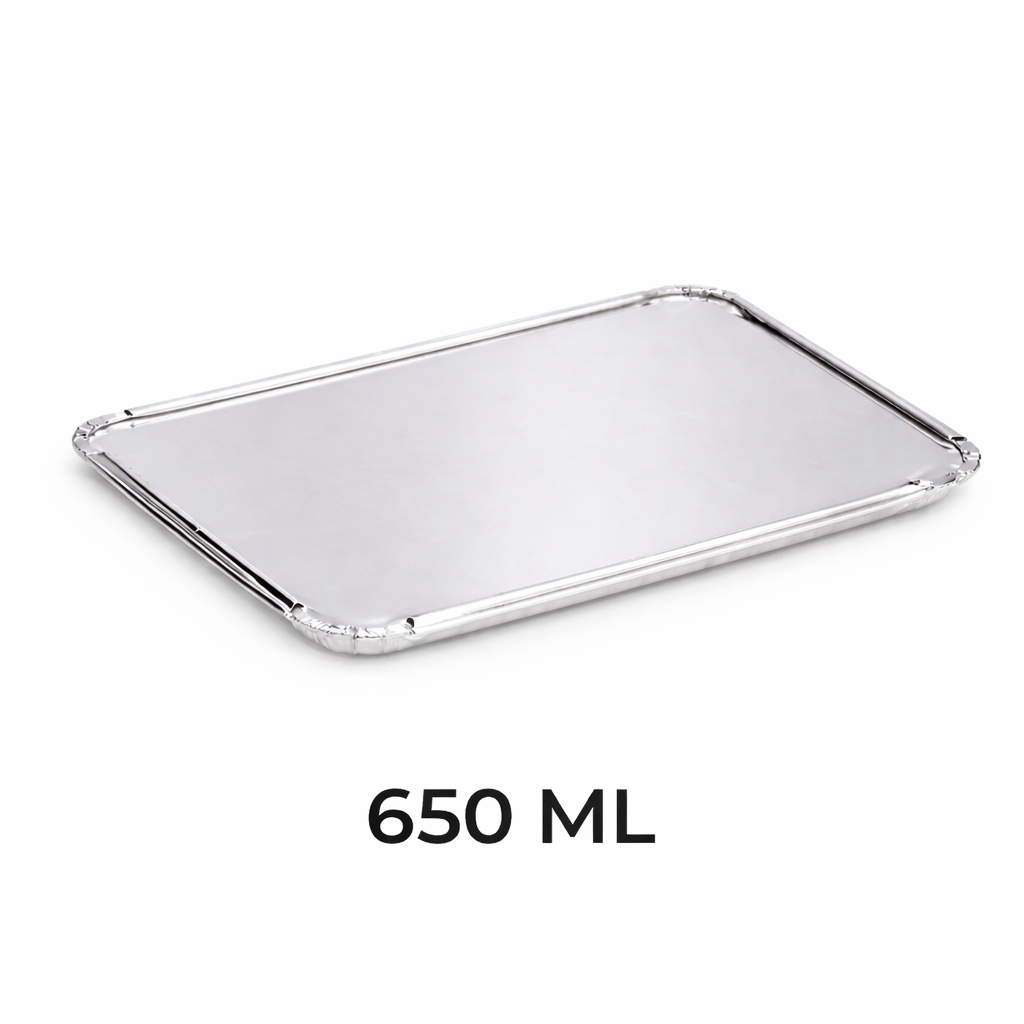 Aluminium Foil Container Lid 650ml ( 1000 pcs)