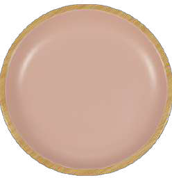 Meraami Aura Blush Ceramic Saucer 12 cm