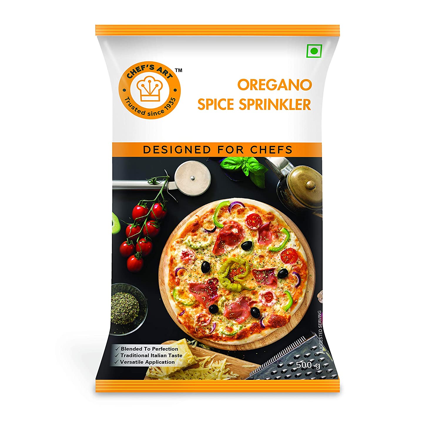 Chef's Art Oregano Spice Sprinkler 500 gm